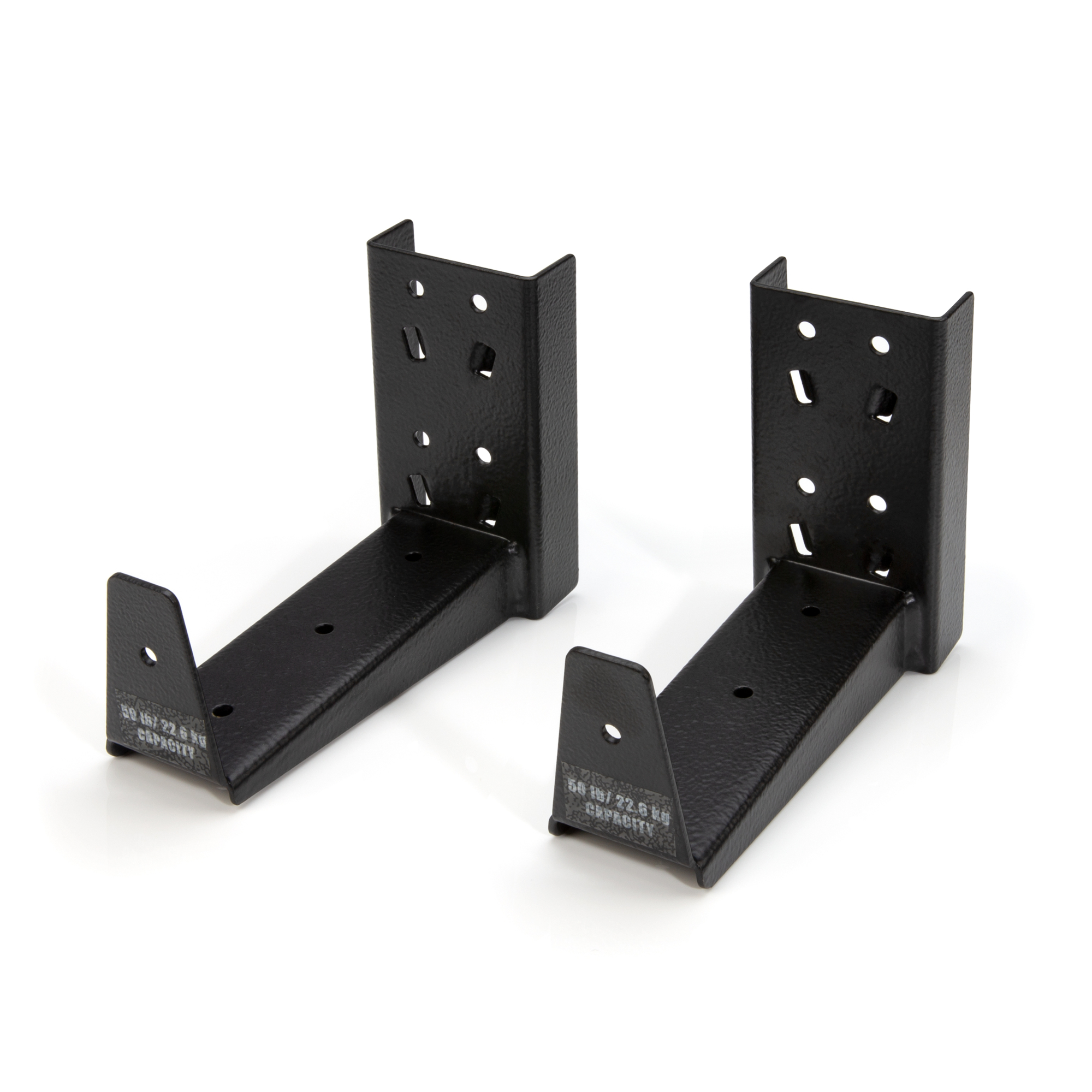 DeWalt 2-Piece Cantilever Bracket Set — 6in., Steel, 100-Lb. Capacity, Model# DXSTA26CLB
